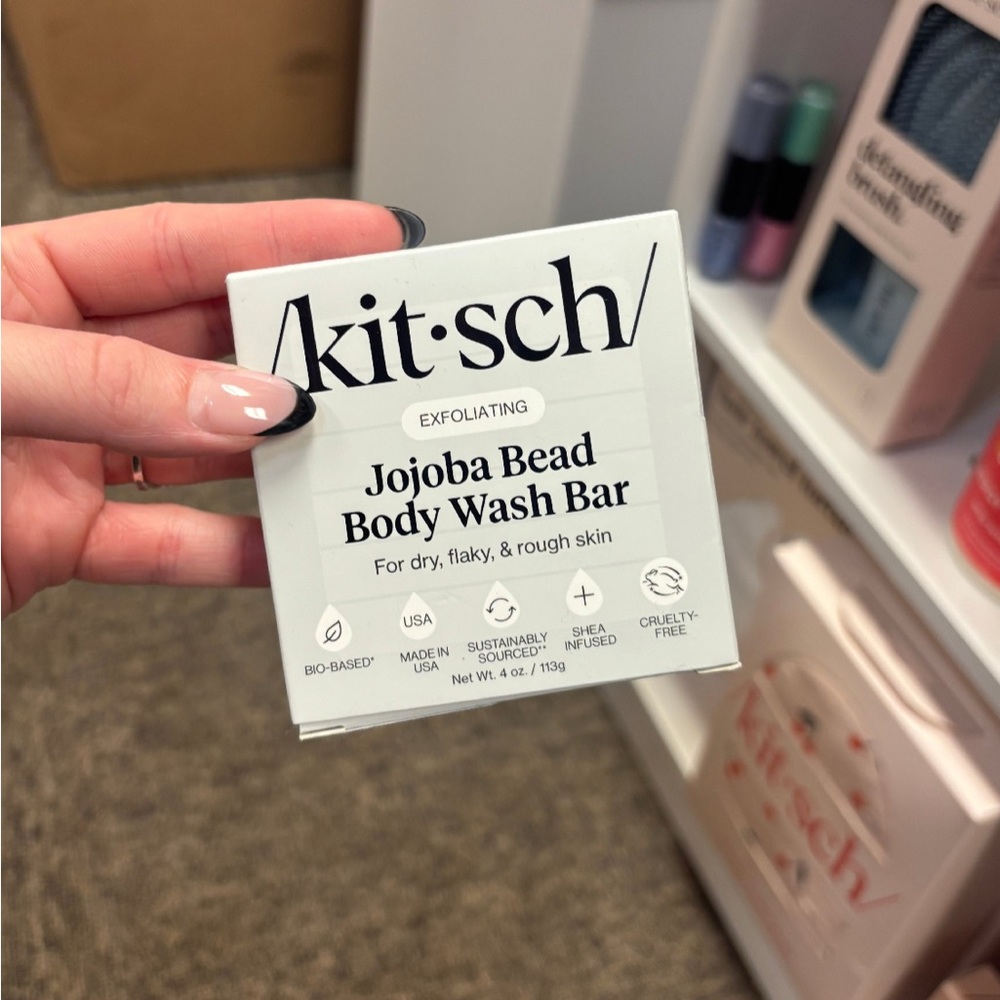 Jojoba Bead Exfoliating Body Wash Bar